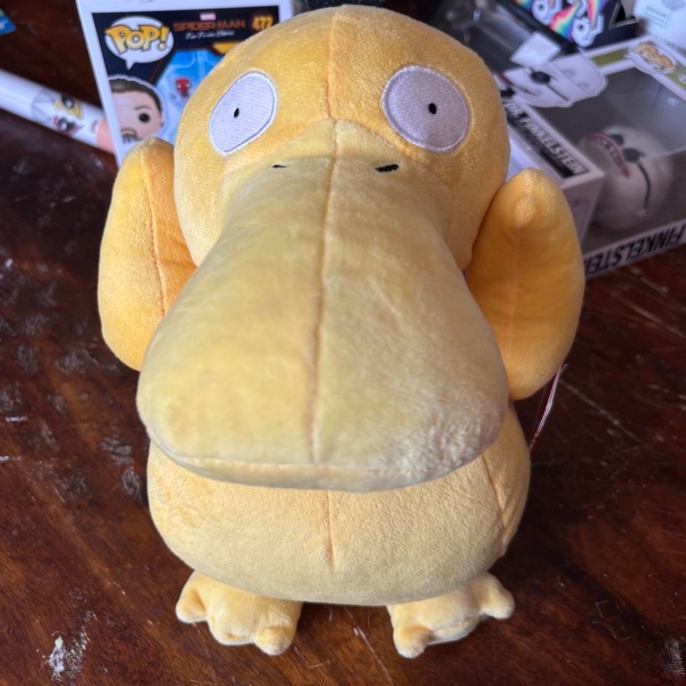 12in Yellow Pokémon Psyduck Plush Stuffed Animal
